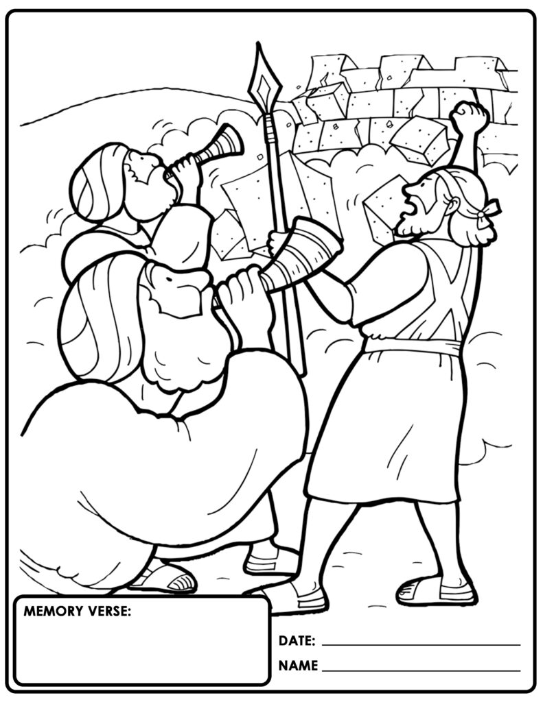 Children's Church Bible Coloring Sheets