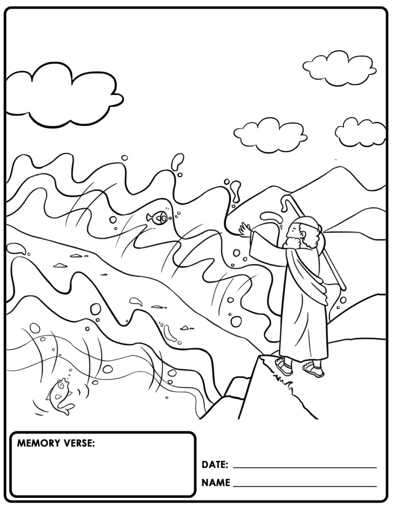 Children's Church Bible Coloring Sheets